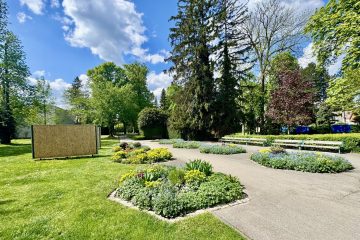 STILVOLL WOHNEN - Geräumige Terrassenwohnung mit tollem Raumkonzept im Herzen von Baden! - Gutenbrunnerpark Ums Eck