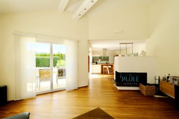 STILVOLLE VILLA "TOSKANA" - Mediterranes Refugium mit Pool & SPA und modernster Heiztechnik! - Großzügiger Wohnraum I Zugang Terrasse